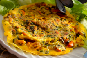 moules-en-omelette